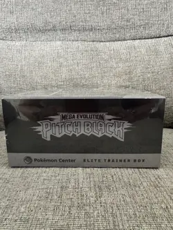POKEMON CENTER PITCH BLACK ETB SEALED - Image 5
