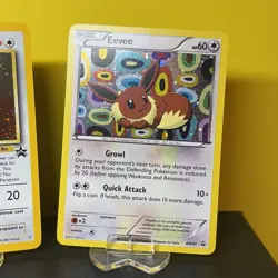 Vintage Eevee LOT of 4 BW94 11/53 Black Star Promos RC14/RC25 51/132 Pokemon TCG - Image 3