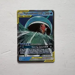 Magikarp and Wailord GX SM166 Tag Team Black Star Promo - Pokemon TCG - Image 1