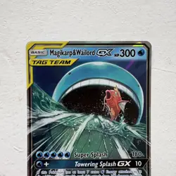 Magikarp and Wailord GX SM166 Tag Team Black Star Promo - Pokemon TCG - Image 3