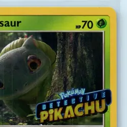 Pokemon - Bulbasaur - (Detective Pikachu Stamped) - SM198 SM Promos - Promo - NM - Image 5