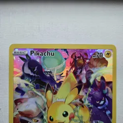 Pikachu 160/159 Crown Zenith Secret Rare Holo Full Art Eng - Image 2
