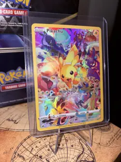 Pokemon TCG Pikachu 160/159 Crown Zenith Secret Rare Holo Full Art Eng - Image 1