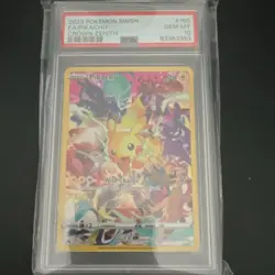 Pikachu Secret Rare Holo Full Art 160/159 Crown Zenith 2023 Eng PSA 10 - Image 1