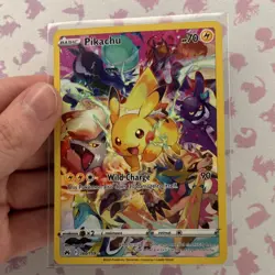 Pokemon Pikachu (Secret) 160/159 Crown Zenith Full Art Holo Secret Rare Eng - Image 4