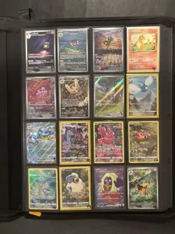 Big binder lot of pokemon Cards 150+ Cards Holo And IR+ Modern / Vintage - Image 1