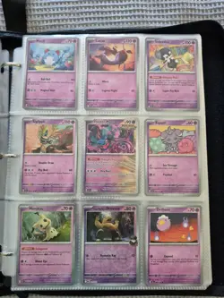 270+ Pokemon cards bulk lot in Collector's Binder - Basic, Rare & Holo - Image 1