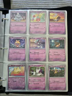 270+ Pokemon cards bulk lot in Collector's Binder - Basic, Rare & Holo - Image 2