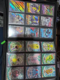 Pokemon Binder Lot 250+ cards - Image 2