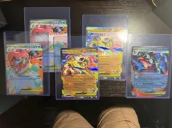 Nintendo Pokemon TCG JUMBO mega evolution cards (5 card lot) - Image 1