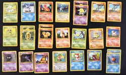 67x Vintage Pokemon Card Lot WOTC Bulk MP - DMG - Base Jungle Fossil Rocket Neo - Image 1