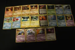 20 Pokemon Card Lot EX-PL EX Team Magma VS Team Aqua &Y EX Hidden Legends - Image 1