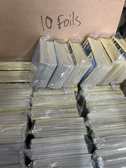 7400 Pokemon Card Bulk Lot NO ENERGY (662 Foils) 30 Pounds - Image 2