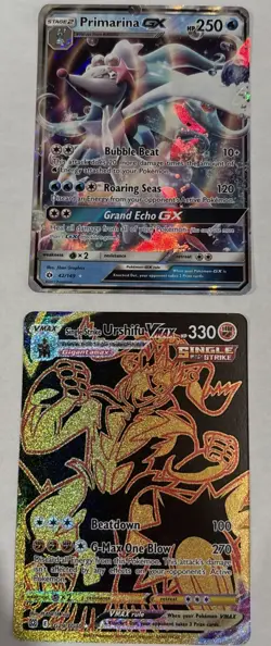 Pokemon Card Lot Rayquaza V Zapdos ex Urshifu VMAX TG Primarina GX NM - Image 3
