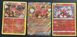 Pokemon Card Lot Volcanion Pokemon League Ex Rev Holo Jorney Together Promo 3 - Image 1