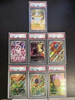 Pokemon PSA Graded TCG 6-Card Lot Japanese Holo/Reverse Jolteon+ - Image 1