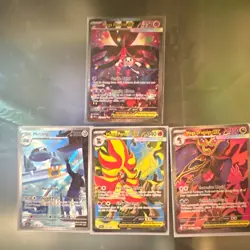 Pokemon TCG Mega EX Holo 4-Card Lot: Florges, Metang, Pyroar, Dragalge - Image 1