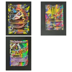 3 Card Mega M Ex Pokemon Lot - BREAKthrough, Alt Art Promos, XY - Roaring Skies - Image 1