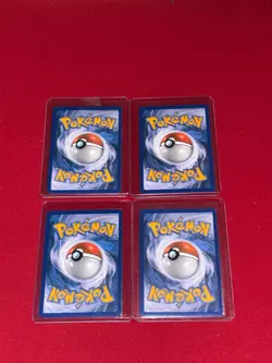Pokemon Four (4) Holo Card Lot with Lugia, Entei, Scizor, and Umbreon holo rares - Image 3