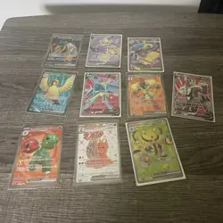 Nintendo Pokemon TCG 10-Card Lot Urshifu V Aegislash V Full Art Holo ENG - Image 1