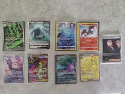 Pokemon card tcg 9 card Lot illustration rare Scarlet violet sword & shield - Image 2