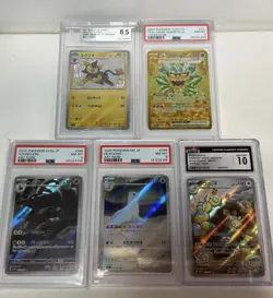 5X-graded Pokemon card lot - Image 1