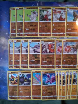 Pokemon Card Collection Lot Reverse Holo, Lost Origin, Rare, Poliwrath - Image 2
