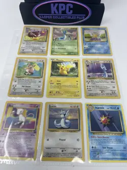 🔥Vintage Pokemon Card Lot 9 1999–2006 Eevee Pikachu Mew Dragonair Starmie LP - Image 4