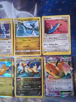 Pokemon Card Collection Lot Dratini, Dragonair, Dragonite, Dragonite Ex - Image 3