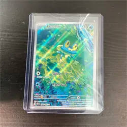 Pokemon Chaos rising 3-Card Lot Holo Full Art Water Froakie Greninja frogadier - Image 2