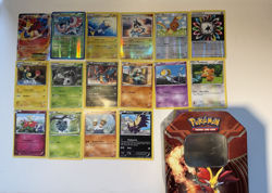 Pokemon TCG 43 Card Lot + Kalos Power Tin — Includes Delphox EX, Holo & Reverse - Image 2