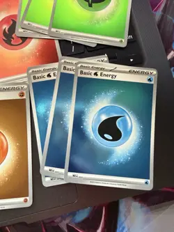 Pokemon TCG Holographic Energy Card Lot (17) NM Holo Cards - Image 5