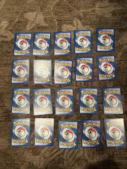 Pokemon FOSSIL Uncommon&Common set/lot 20 card 1999 WoTC Pokemon Unlimited 1 - Image 2