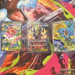 Pokemon TCG 3-Card Lot: Mega Meganium ex, Eelektross ex, Holo - Image 1