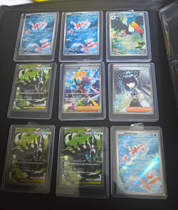 Pokemon TCG Japanese 9-Card Lot Holo Full Art Abyss Eye - Image 1