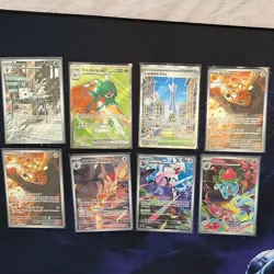Pokemon TCG Illustration Rare + Full Art 8 Card Lot English - Image 1