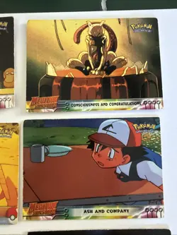 Vintage Pokemon Animation Card Lot Mewtwo Strikes Back Pikachu Foil - Image 5