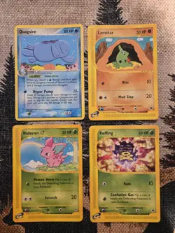 Pokemon TCG 20-Card Mixed Lot English Reverse Holo/Holo Rocket's Meowth - Image 3