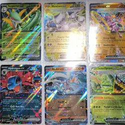 9 NM Pokemon EX Holo Card Lot Mewtwo Serperior Reshiram Ionos Bellibolt - Image 2