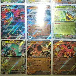 9 NM Pokemon EX Holo Card Lot Mewtwo Serperior Reshiram Ionos Bellibolt - Image 3