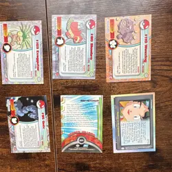 Topps Pokemon 6-Card Lot Ash, Onix, Weezing 2000 - Image 2