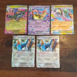 Pokemon TCG Ex 5 Card Lot. Near Mint Condition. All From Chaos Rising. - Image 1