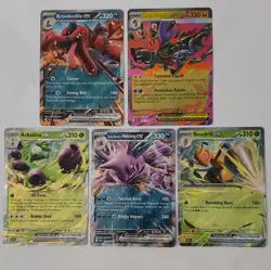 Pokemon TCG 6 EX Card Lot. Near Mint condition. from Chaos Rising and rivals - Image 1