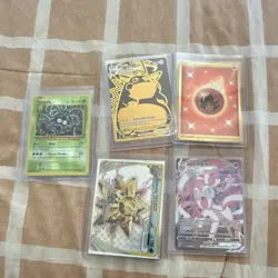 Nintendo Pokemon TCG 5-Card Promo V/VMAX Foil Lot Chinese 2022 Pikachu - Image 1