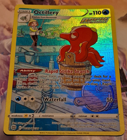 Pokemon TCG Octillery TG03/TG30 Brilliant Stars TG Ultra Rare Reverse Holo Eng - Image 1