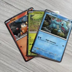 Pokemon Ascended Heroes First Partners ALL 3 STARTER COSMO HOLO PROMO - Image 1
