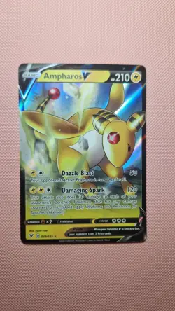 Ampharos V 049/185 Swsh04: Vivid Voltage - Holo - Pokemon TCG English - Image 1