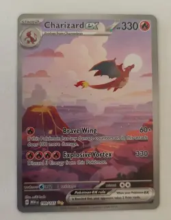 Pokemon TCG Charizard ex Scarlet & Violet 151 199/165 Full Art Holo - Image 1
