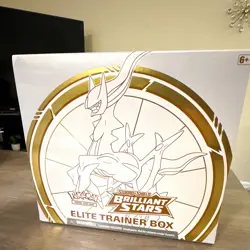 Pokemon TCG Sword & Shield Brilliant Stars Elite Trainer Box ETB - Image 1