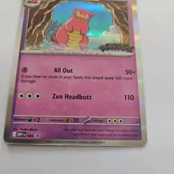 Pokemon TCG Pitch Black stamped Prerelease Slowbro STAFF Promo. 083 rare card - Image 4
